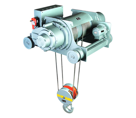 双轨进口钢丝绳电动葫芦